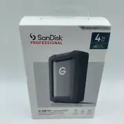 New SanDisk G-Drive 4TB ArmorATD Rugged and Portable Hard Drive