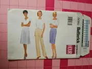 Butterick Pattern 6086 Skirt Pants 3 HOur Fast & Easy Sizes 12 14 16 UNCUT