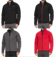 Spyder Men's Stellar Sherpa Lined Fleece Jacket Bonded Core Zip