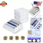 Ultimate Sports Card Storage Box - 4 Rows, Protects 1100+ PSA/BGS Graded Cards