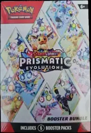 Pokemon Scarlet & Violet Prismatic Evolutions Booster Bundle Box