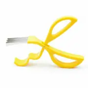 Kitchen Gadget Banana Slicer Fruit and Vegetable Cutter Stainless Steel