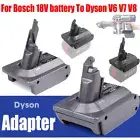 Adapter For Bosch 18V GBA Li-on Battery Convert To Dyson V6 V7 V8 Vacuum Cleaner