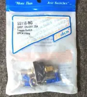 SELECTA SWITCH TOGGLE SWITCH SS116- BG ( NEW),UPC #17916