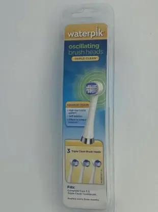 [8美國直購] Waterpik OTRB-3WW 替換牙刷頭3入 適 Complete Care 5.5 9.5 WP-840