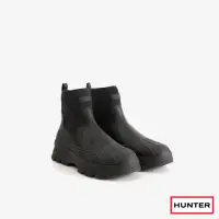 在飛比找momo購物網優惠-【HUNTER】男鞋-City Explorer皮革獵鴨踝靴