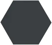 Emser Tile F30HEKS0809HX Heksa - 8" x 9" Floor Tile - Matte - Black