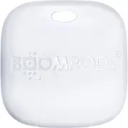 Boompods Boomtag Rechargeable Bluetooth Tracker (White)