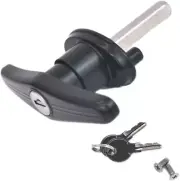 Pickup Truck Cap Topper Camper Shell Locking T-Handle -With 2 Keys for Most Bran