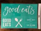 Chalk Couture Good Eats Sign Retired Transfer Stencil New 12 x 18 C SIZE