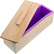 Gogogmee Soap Mold Multi Functional Soap Box Mold with Cover Durable and Easy to Clean for Handmade Crafting for Present Making and DIY Projects