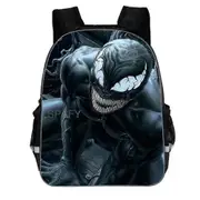 Superhero Venom Schoolbag Travel Backpack Shoulder Bag Black Primary Mochilas Gift for Kids Students 20 11 inch