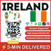 [eSIM] Ireland eSIM e-SIM card Travel Sim card Tarjeta eSIM Dato Data only A+