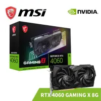 在飛比找蝦皮商城優惠-MSI 微星 GeForce RTX 4060 GAMING