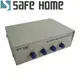 SAFEHOME DB9 RS232 印表機手動雙向 1對 4 切換器 SD9104