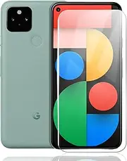 ZUSLAB Screen Protector for Pixel 5 5G Tempered Glass Screen Protector 9H Hardness for Google - Clear