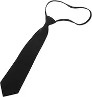 [Minkissy] Tie Party Props Photo Props Cosplay Prop Costume Prop Costume Party Accessory Black Polyester Yarn
