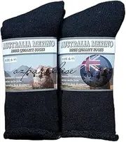 [PHX] 6 PAIRS 6-11 HEAVY DUTY AUSTRALIAN MERINO EXTRA THICK WOOL WORK SOCKS