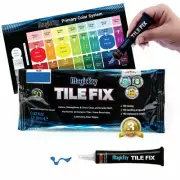 Tile Fix Repair Kit (Blue) Fix & Color Tile Cracks & Chips in Seconds - MagicEzy