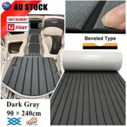 Dark Grey Boat Flooring EVA Foam Marine Decking Sheet , Boat Decking Foam Mat