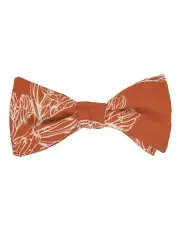 [Peggy and Finn] Kangaroo Paw Tie Gift Set in Orange