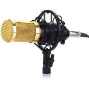Microphones Condenser Set Bm 800 With Suspension Scissors Arm Shock Absorbing Bracket And Double Layer Popular Filter Suitable For Studio Recording Br