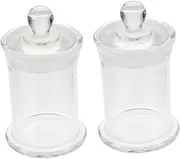 MUSISALY 2pcs Glass Specimen Bottle Borosilicate Glass Bottle Experiment Supplies