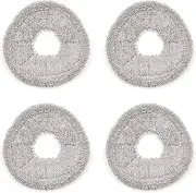 [NUZAMAS] Replacement Parts Grey Mop Cloth for Narwal T10 J1 J2 Robot Vacuum Cleaner Washable Replacement Spare Parts