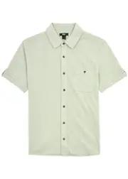 Paige Brayden Cotton Shirt - Green - M M
