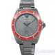 Emporio Armani 手錶 AR11178 亞曼尼 日期 鐵灰+橘 直紋面鋼帶 男錶【澄緻精品】