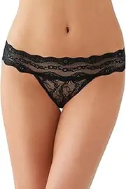 [b.tempt'd] by Wacoal Women's Lace Kiss Hi Leg Brief Panty
