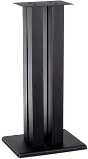 [Monoprice] Monolith 28 Inch Speaker Stand (Each) - Black | Supports 100 lbs, Adjustable Spikes, Compatible with Bose, Polk, Sony, Yamaha, Pioneer and Others (131263)