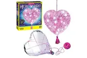 Creativity for Kids String Art Heart Light Craft Kit - Kids Arts and Crafts, Tween Girl Gifts, String Art Kit for Ages 8-12+