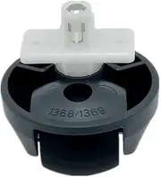 Front Wheel Compatible For Roborock S7/ S5 Max/ S6 Pure/ S7 MaxV /S8+ Robot Vacuum Cleaner Parts Caster Wheel(Black)