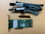 Fujitsu 9266-8I D3116 RAID SAS 6G 1GB ControllerPCIE2 + 8087 SATA Cable＃