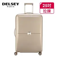 在飛比找momo購物網優惠-【DELSEY 法國大使】TURENNE-25吋旅行箱-香檳