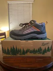 DANNER® RIVERSIDE 4.5" GRAY/ORANGE DRY WATERPROOF BOOTS 15341 - NEW