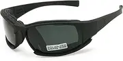 Photochromic Polarized Army Sunglasses Military Goggles 4 Lens Kit Men War Game Tactical Outdoor Sunglasses