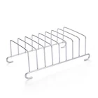 10Pcs Air Fryer Accessory Kit Frying Baking Pan Rack Pizza Tray Pot Metal 1 AU