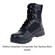 Rothco Guardian Composite Toe 8 Inch Tactical Boots Black - Men’s Waterproof