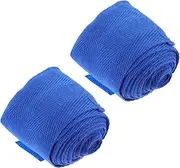 Generic Professional Boxing Accessory Set 2 Rolls Hand Wraps Wrist Straps Breathable