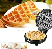 Waffle maker ， 3-minute waffle maker ， breakfast bread maker sandwich maker adjustable temperature control electric baking pan Waffle machine