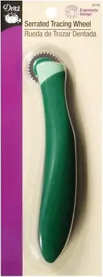 Dritz 5113 Ergonomic Tracing Wheel-Serrated