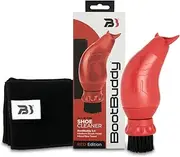 [BootBuddy] boot buddy Shoe & Boot Cleaner Brush with Towel, Instantly Cleans & Removes Mud & Dirt from Football, Rugby Boots, Hiking, Walking, Sports, and Golf Shoes in Minutes!