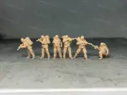 1/72 Modern Russia "Snowfield Special Operations Team" 6 man model (3D printed)