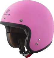 Bogotto H541 Solid Jet Helmet, pink, Size M for Men