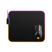 SteelSeries Qck Prism Cloth RGB Gaming Mouse Pad - Medium [63825]