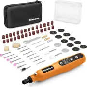 Cordless Rotary Tool, 5 Variable Speed Mini Rotary Tool Kit with 64 Accessories,