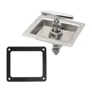 Stainless Steel Folding T-Shape Handle Lock Tool Box Keys For Truck Trailer