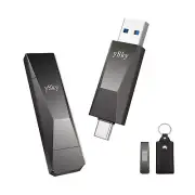 1TB USB 3.2 Solid State Flash Drive 1000MB/s High Speed USB C+ USB 3.2 Gen2 D...